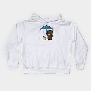 Drizzly Bear Kids Hoodie